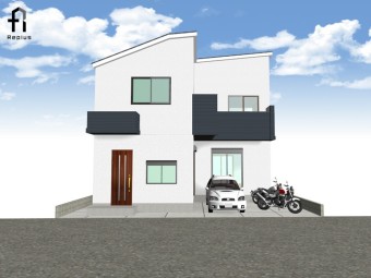【プラン例イメージパース】 建築条件はずし無料にて可能！プラン・カラーセレクトのご相談可能です！ 建物面積：111.36㎡（33.68坪） 建物参考価格：1530万円～