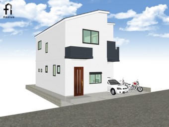 【プラン例イメージパース】 建築条件はずし無料にて可能！プラン・カラーセレクトのご相談可能です！ 建物面積：111.36㎡（33.68坪） 建物参考価格：1530万円～