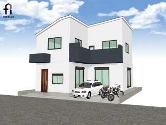 【プラン例イメージパース】 建築条件はずし無料にて可能！プラン・カラーセレクトのご相談可能です！ 建物面積：111.36㎡（33.68坪） 建物参考価格：1530万円～