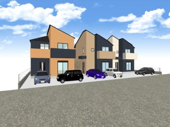 【建物完成イメージパース】 ※イメージ画像と実際の物件とは異なる場合がございます。 