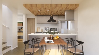 【施工例写真：LDK】