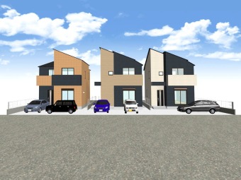 【建物完成イメージパース】 ※イメージ画像と実際の物件とは異なる場合がございます。 