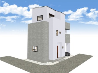 【建物プラン例：1号地3階建て】 ※イメージ画像と実際の物件とは異なる場合がございます。 