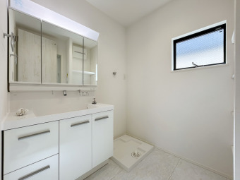 施工例：Wash Room
