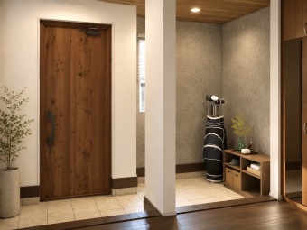 施工例：Entrance