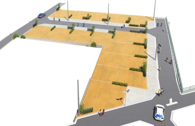 【造成完了図】