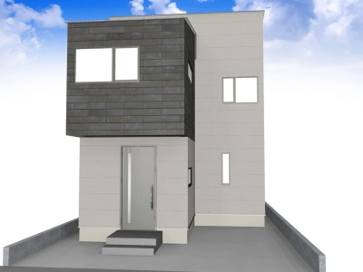 【建物イメージパース：9号棟】