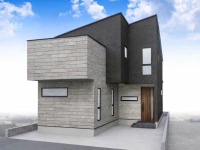 【建物イメージパース：4号棟】