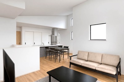 【建物イメージパース：3号棟】