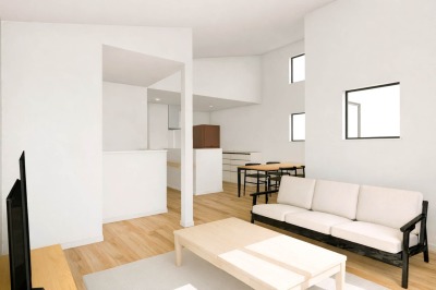 【建物イメージパース：4号棟】