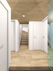 【内観イメージパース：Entrance】
※イメージ画像と実際の物件とは異なる場合がございます。