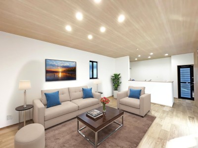 【LDK：15.75帖】
本画像はCGで作成しており、実際に現地に家具は配置しておりません。また、価格に家具は含まれません。
IMG_7599-.JPG_リビング_スタンダード