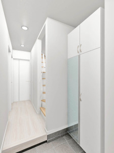 【建物完成イメージパース：Entrance】