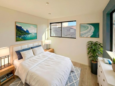 2号棟 【Room：6帖】
本画像はCGで作成しており、実際に現地に家具は配置しておりません。また、価格に家具は含まれません。