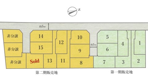 【全体区画図】 弊社限定公開！ 小平市の自然豊かな住宅に全16区画の大型分譲地が登場！ 西武国分寺線「鷹の台」駅まで徒歩12分のポジション！ 物件詳細や現地ご案内希望など、お気軽にお問い合わせください！