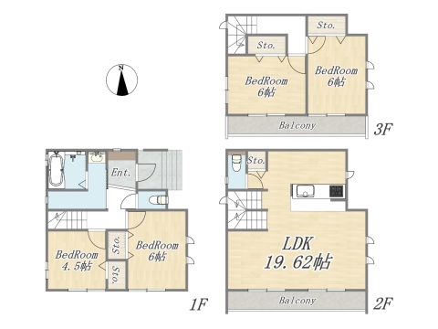 【E号地】ZEH水準仕様住宅！住宅性能評価書取得物件！ Plan：4LDK 建物面積：101.84㎡｜建物参考価格：1500万円