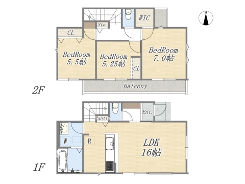 【参考プラン：6号地】
建物参考価格：2000万円