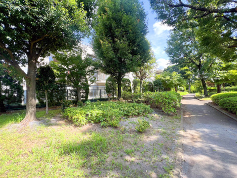 【公園】南側に公園が隣接しているので陽当たり・風通しが良い緑豊かな住環境。