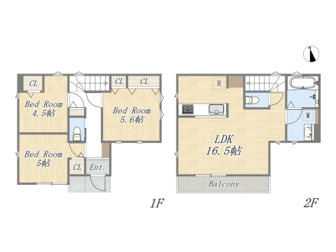 【参考プラン：A号地】建物参考価格：2200万円