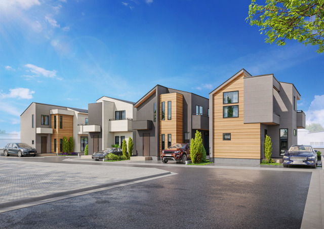 【建物完成イメージパース】
※イメージ画像と実際の物件とは異なる場合がございます。