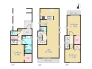 【間取り図】3LDK+2WIC+Free Space+ビルトインガレージ