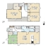 【1号棟】
Plan：4LDK+WIC+Pantry+カースペース2台
土地面積：108.01㎡（32.67坪）
建物面積：96.88㎡（29.30坪）

南側主採光1F15帖LDK/水回り集約設計/全居室2面採光/トイレ2カ所/大容量パントリー