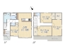 【2号地 参考プラン】
Plan：4LDK+WIC
土地面積：127.65㎡（約38坪）
建物参考面積：100.19㎡（約30坪）
建物参考価格：2000万円