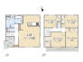【6号地 参考プラン】
Plan：4LDK+WIC+SIC
土地面積：124.44㎡（約38坪）
建物参考面積：98.74㎡（約29.87坪）
建物参考価格：2000万円