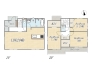 【11号地　参考プラン】
Plan：3LDK+2WIC+SiC
土地面積：128.51㎡（38.87坪）
建物面積：99.36㎡（30.05坪）
建物価格：2000万円