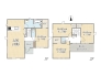 【14号棟】
Plan：4LDK+2WIC+Pantry+ワイドバルコニー+カースペース2台
土地面積：142㎡（42.95坪）
建物面積：106.40㎡（32.18坪）