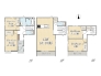 【B号地】
Plan：2LDK+2S
建物面積：99.45㎡｜建物参考価格：1600万円