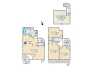 【間取り図】B号棟　3LDK＋小屋裏収納