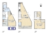 Plan：2SLDK+カースペース
土地面積：60.03㎡（18.15坪）
建物面積：67.01㎡（20.27坪）