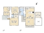 【間取り図】2SLDK+WIC+Pantry+Loft+カースペース2台分