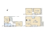 【8号地　参考プラン】
2LDK+3S+ワイドバルコニー+ビルトインガレージ
建物参考価格：1500万円／建物面積：121.99㎡／土地建物総額：6780万円～
