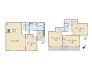 【F号地】
Plan：4LDK＋カースペース2台
土地面積：112.07㎡（33.90坪）｜建物面積：95.23㎡（28.80坪）
建物参考価格：1500万円