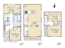 【間取り図】
Plan：2LDK+2S
敷地面積：56.88㎡（17.20坪）
建物面積：87.55㎡（26.48坪）