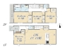 【6号棟】
Plan：4LDK+Pantry+カースペース2台