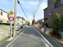 【前面道路】（4月中旬撮影）
