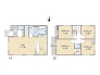 【間取り図】1号棟　4LDK+WIC+SIC
