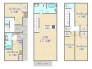 【賃貸併用住宅　参考プラン】
建物参考価格：2900万円　想定賃料7万円