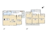 【E号棟】
Plan：4LDK+ワイドバルコニー+カースペース2台
土地面積：112.03㎡（33.88坪）
建物面積：96.67㎡（29.23坪）