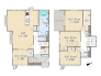 【間取り図】4LDK+2WIC+SIC+Pantry+小屋裏収納+ワイドバルコニー