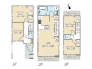 【間取り図】3号棟　3SLDK

