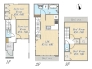 【間取り図】2号棟　3SLDK
