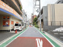 前面道路
