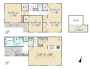 【間取り図】1号棟　3(4)LDK+Pantry+WIC+ロフト
