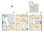 【B号地　参考プラン】
B号地　2SLDK+WIC+Pantry+ルーフバルコニー
建物参考価格：2210万円（設計外構費別）
建物面積：95.25㎡
