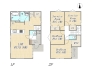 【間取り図】1号棟　2LDK+2S

