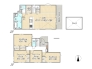 【間取り図】4号棟　2LDK+2S
